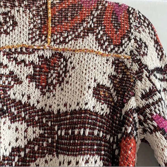 ANTHRO | Moth Patterned Cardigan - Picture 6 of 7